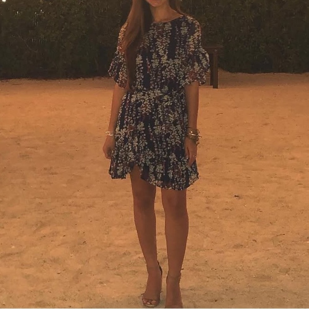 Saints and Secrets mini floral dress